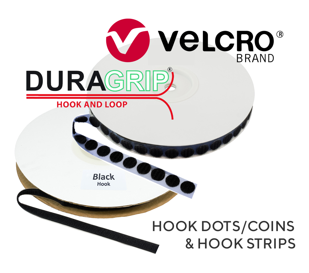 HOOK: Adhesive-Backed & Sew On