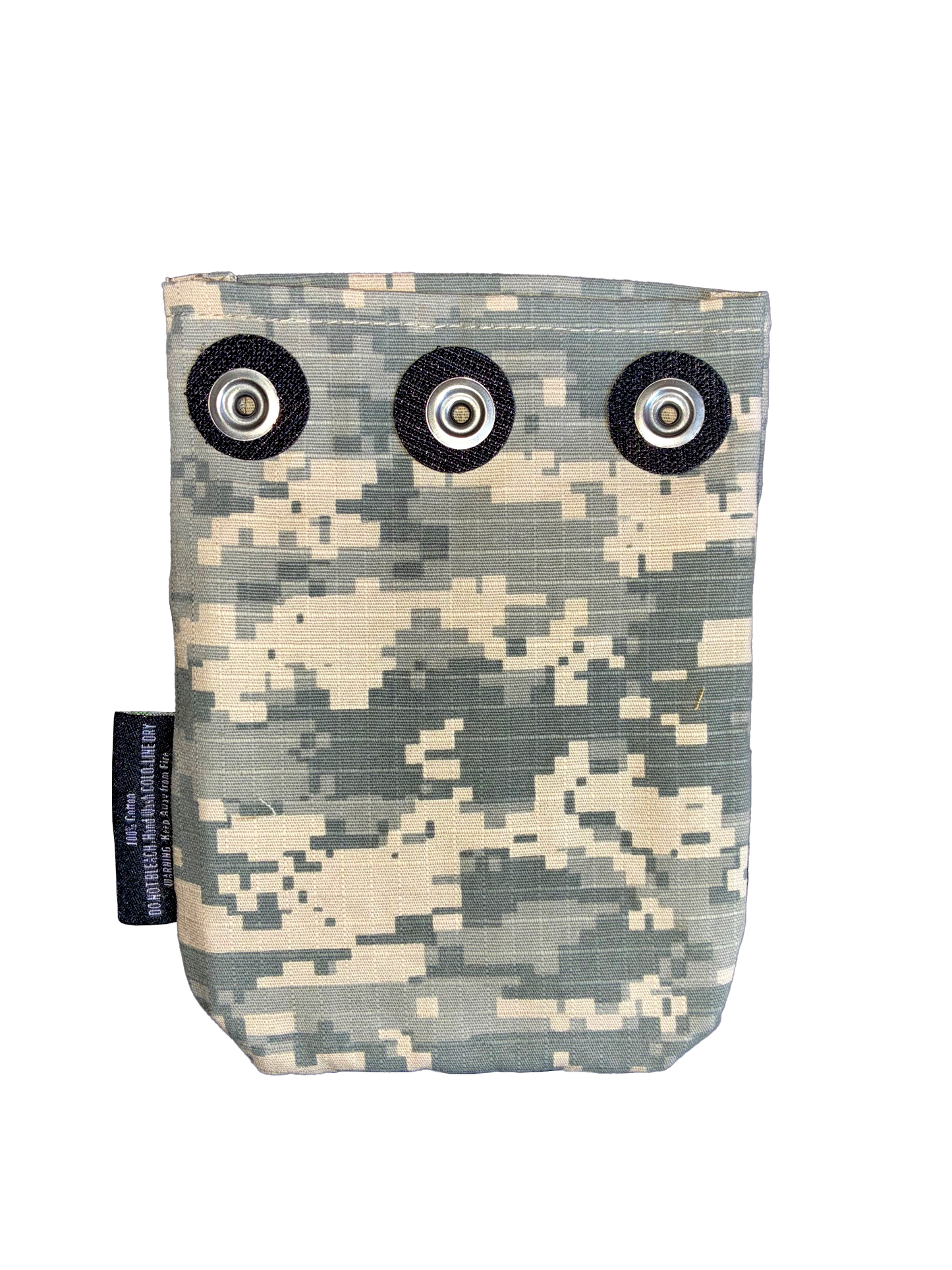 Army Camouflage Ripstop Fabric Pocket