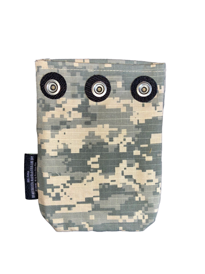 Army Camouflage Ripstop Fabric Pocket