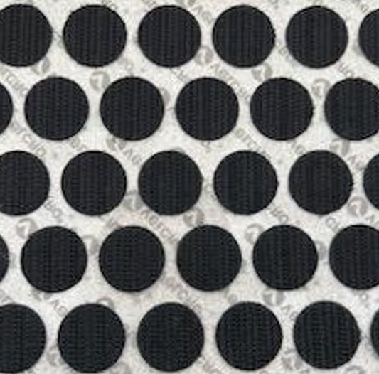 7/8" Round Adhesive-Backed Hook Dots/Coins