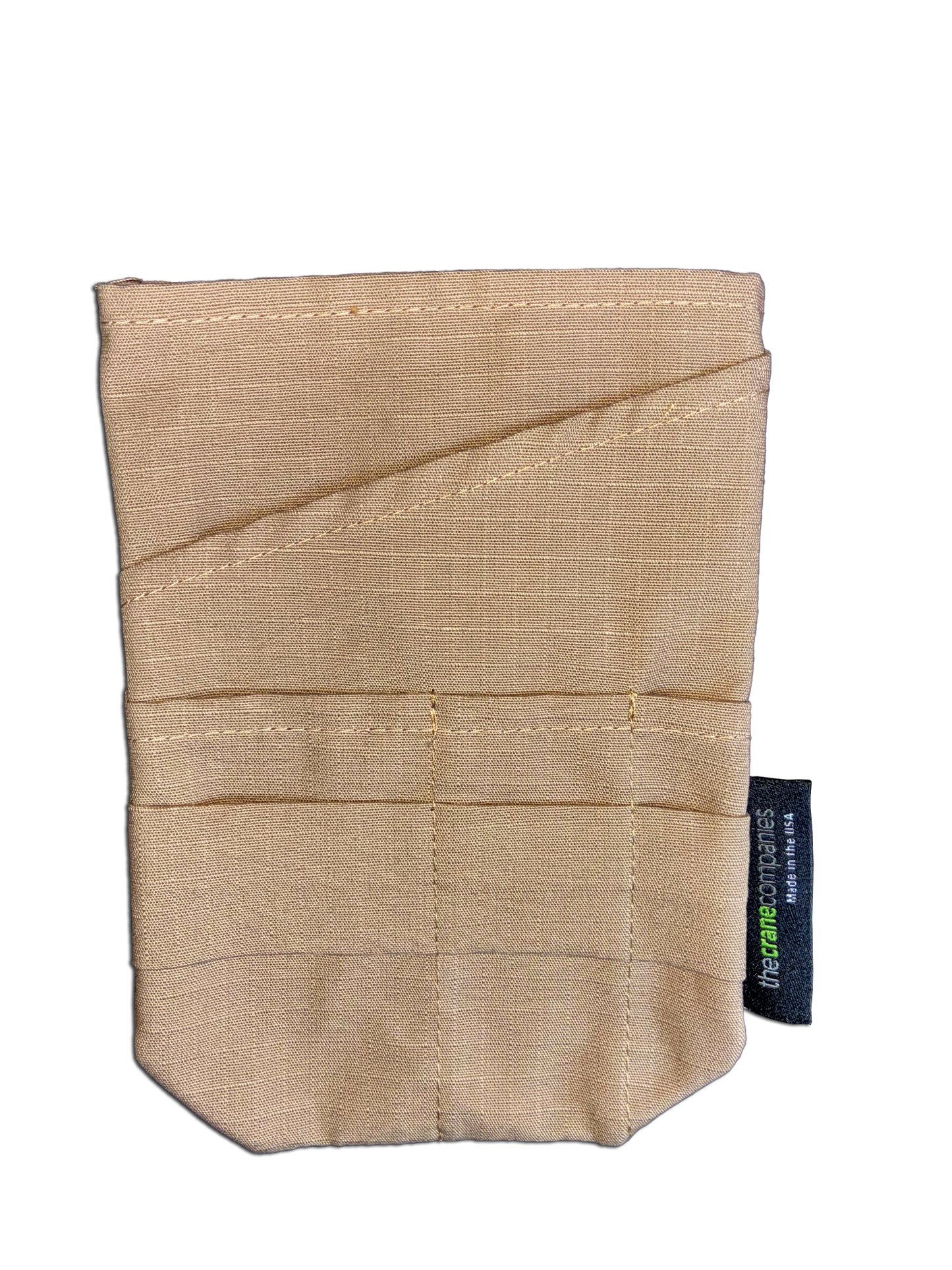 Khaki Ripstop Fabric Pocket