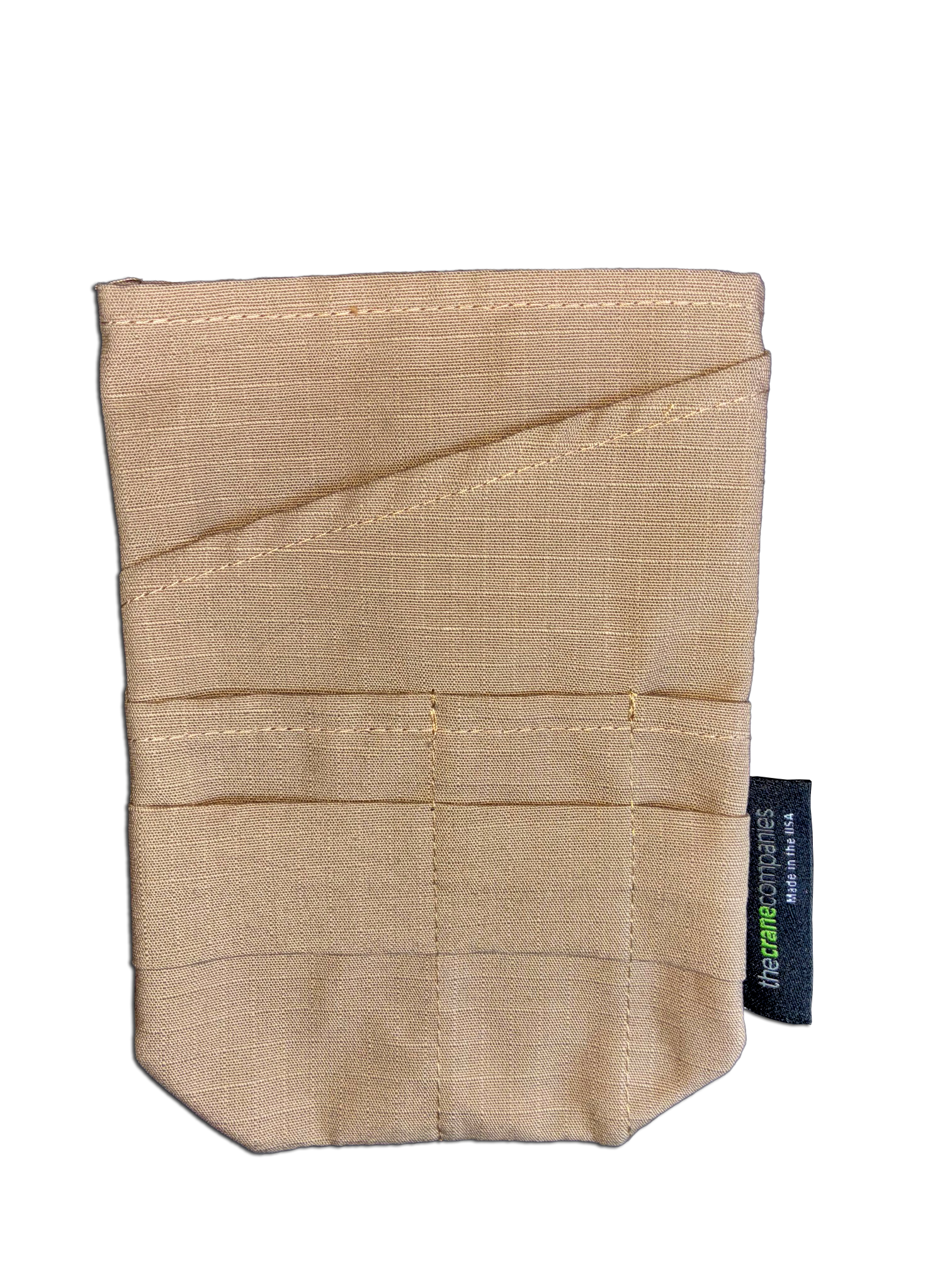 Khaki Ripstop Fabric Pocket