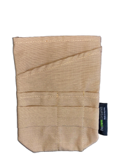 Khaki Ripstop Fabric Pocket