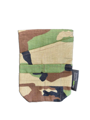 Woodland Camouflage Ripstop Fabric Pocket